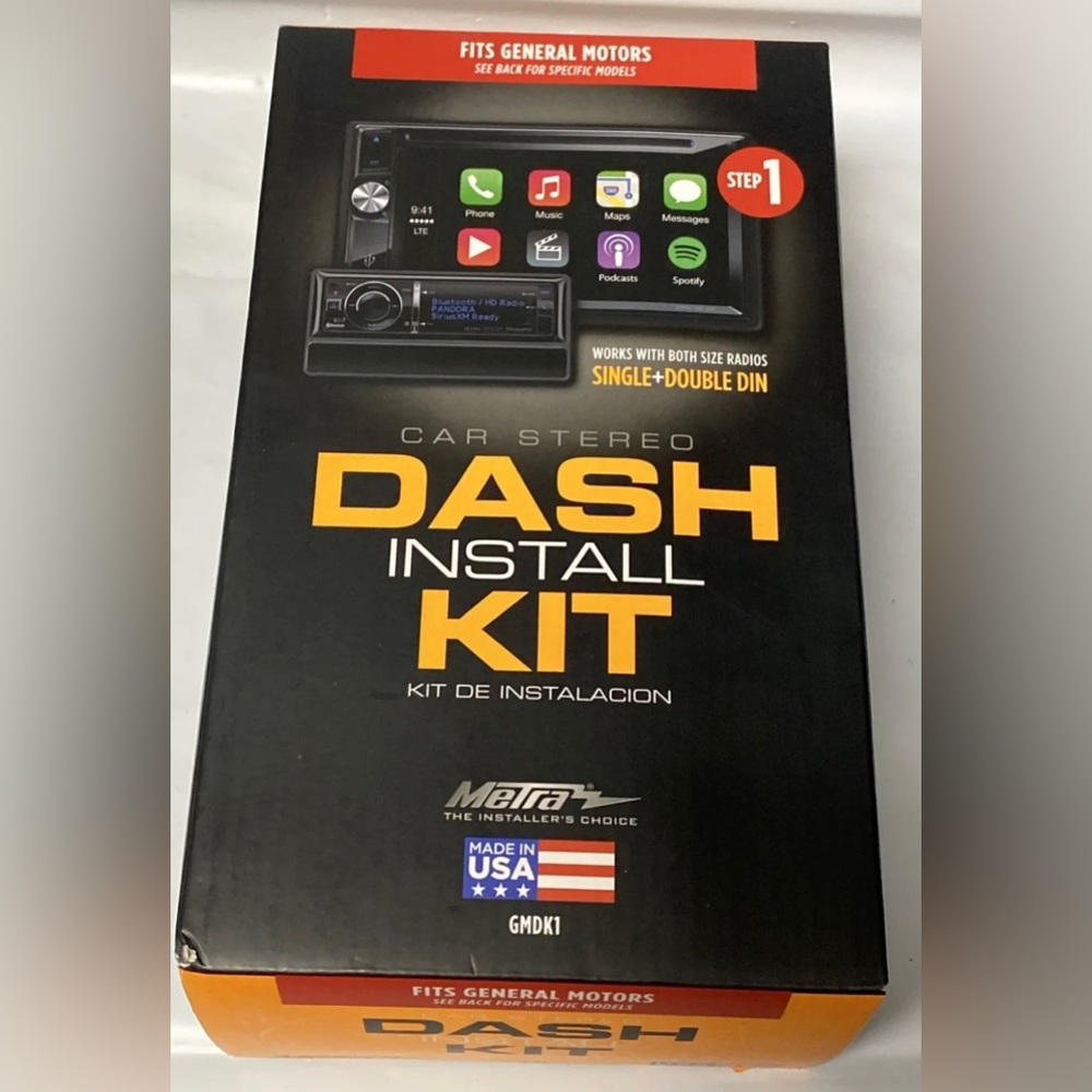 Car Stereo Dash Installation Kit General Motors GMDK1 1990-2012